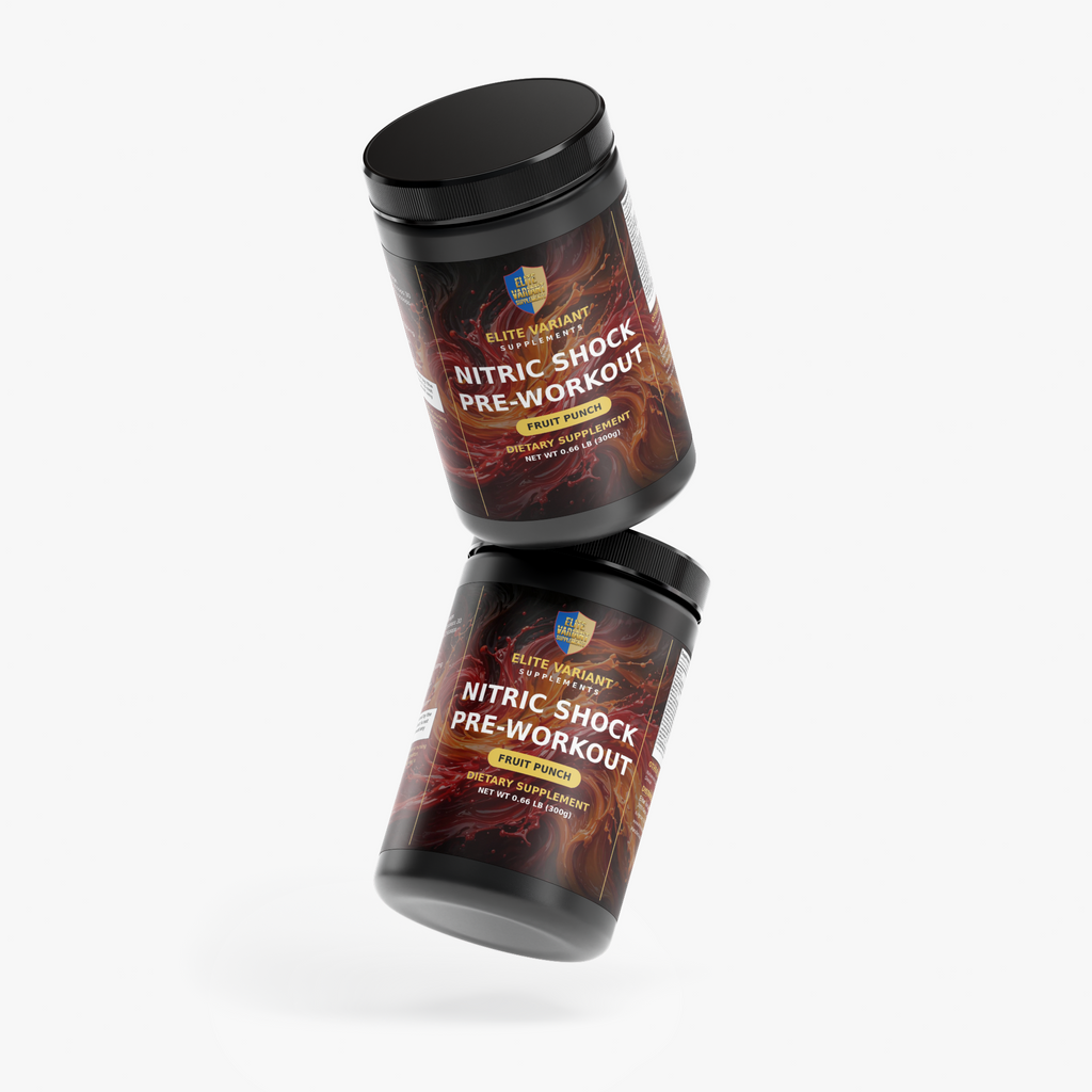Nitric Shock Pre-Workout Powder (Fruit Punch)