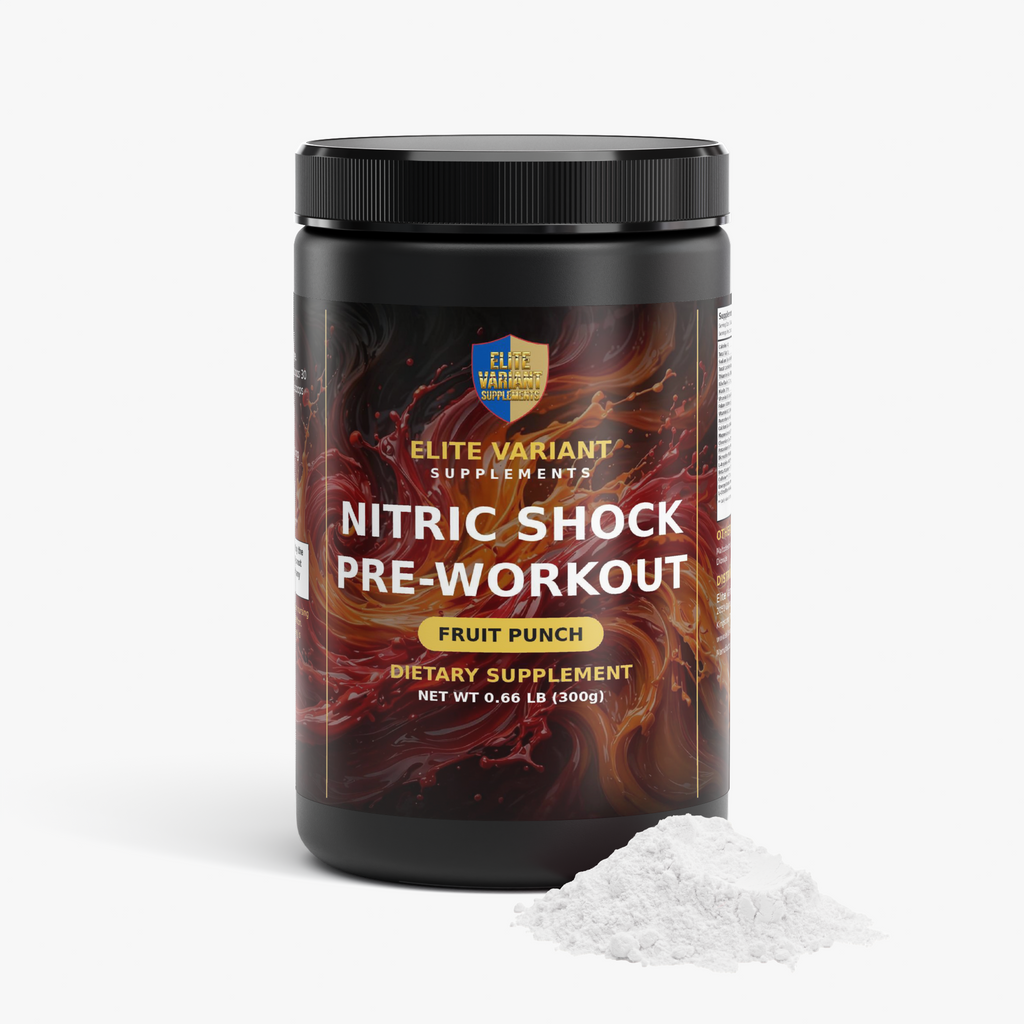 Nitric Shock Pre-Workout Powder (Fruit Punch)