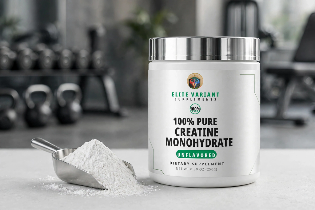 Elite Variant Supplements 100% Pure Creatine Monohydrate - product shot